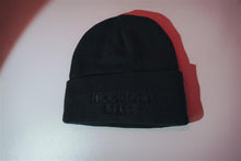 Load image into Gallery viewer, Moonlight and Sage Beanie - Black Beanie Black Stitching