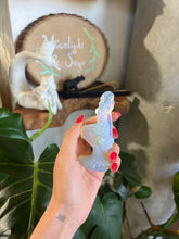 Load image into Gallery viewer, Opalite Mermaid Crystal Carving