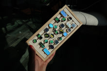 Load image into Gallery viewer, Blue Morpho Silver and Platinum Ring From Peru