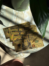 Load image into Gallery viewer, 100 Dollar Bill Replica Gold Bank Note