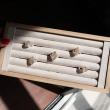 Load image into Gallery viewer, Golden Rutile Quartz Silver and Platinum Ring From Brazil