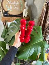 Load image into Gallery viewer, Male and Male Red Couples Candle