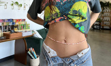 Load image into Gallery viewer, Aphrodite Touch Waist Beads Allure and Love Spelled Beads - Venus (Peach, White, Iridescent)
