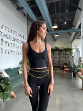 Load image into Gallery viewer, Confidence / Courage Waist Beads Spelled Beads - I am... (Yellow, White, and Iridescent)