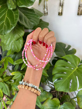 Load image into Gallery viewer, Aphrodite Touch Waist Beads Allure and Love Spelled Beads - I Am Pretty (Pink, White, and Iridescent Beads)