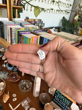 Load image into Gallery viewer, Meteorite Ring- Silver & Platinum Crystal Ring Size 9 Argentina