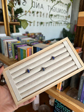 Load image into Gallery viewer, Lapis Ring- Silver & Platinum Crystal Ring Size 5 Afghanistan