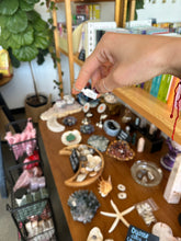 Load image into Gallery viewer, Lapis Ring- Silver & Platinum Crystal Ring Size 4 Afghanistan