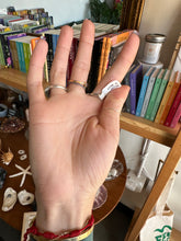 Load image into Gallery viewer, Opal Ring- Silver & Platinum Crystal Ring Size 9 Ethiopia