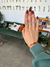 Load image into Gallery viewer, Ethiopian Opal and Herkimer Diamond Silver & Platinum Crystal Ring Size 9 from Etheopia/USA