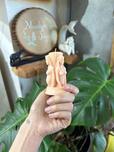 Load image into Gallery viewer, Cream Triple Goddess Candle