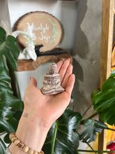 Load image into Gallery viewer, Chocolate Zebra Jasper Shiva Buddha Crystal Carving