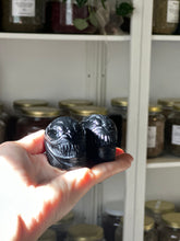 Load image into Gallery viewer, Black Obsidian Monster Venom Head - Small