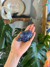 Load image into Gallery viewer, Sodalite Turtle Crystal Carving