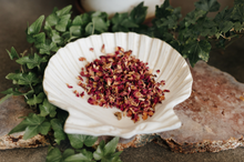 Load image into Gallery viewer, Dried Organic Red Rose Petals 1 Oz