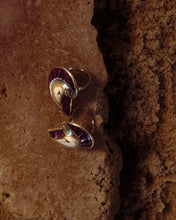 Load image into Gallery viewer, Purple Enchanted Vanessa Shell Ring - Size 8