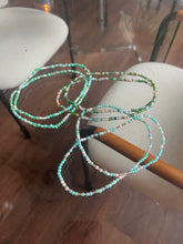 Load image into Gallery viewer, Custom Work - Spelled Waist Beads Into the Depths Siren Sea Spelled Beads (Custom Size)