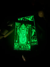 Load image into Gallery viewer, Glow in the Dark Tarot 78-Card Deck + Guidebook