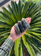 Load image into Gallery viewer, Labradorite Medium Crystal Tower