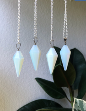Load image into Gallery viewer, Opal Pendulum + Necklace Chain
