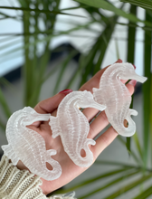 Load image into Gallery viewer, Selenite Seahorse Crystal Carving