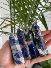 Load image into Gallery viewer, Sodalite Crystal Tower Medium
