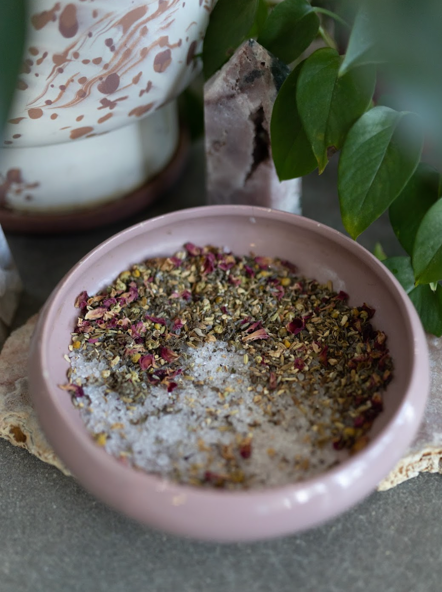 F!ck PMS Period Cramp Relief Ritual Bath Salts + Ritual Salts + Bath S – Moonlight And Sage Shop