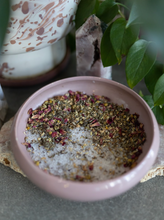 Load image into Gallery viewer, F!ck PMS Period Cramp Relief Ritual Bath Salts + Ritual Salts + Bath Salts