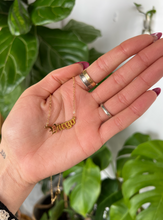 Load image into Gallery viewer, Virgo Zodiac Necklace 14k Gold Filled / Plated