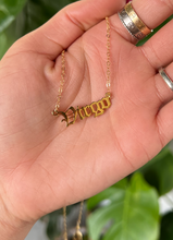 Load image into Gallery viewer, Virgo Zodiac Necklace 14k Gold Filled / Plated