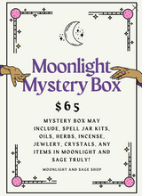 Load image into Gallery viewer, $65 Moonlight Mystery Witchcraft Bag