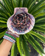 Load image into Gallery viewer, Rhodonite Bracelet + Rhodonite Gemstone Bracelet