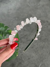 Load image into Gallery viewer, Rose Quartz Crystal Crown