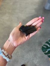 Load image into Gallery viewer, Silver Sheen Black Obsidian Bat Crystal