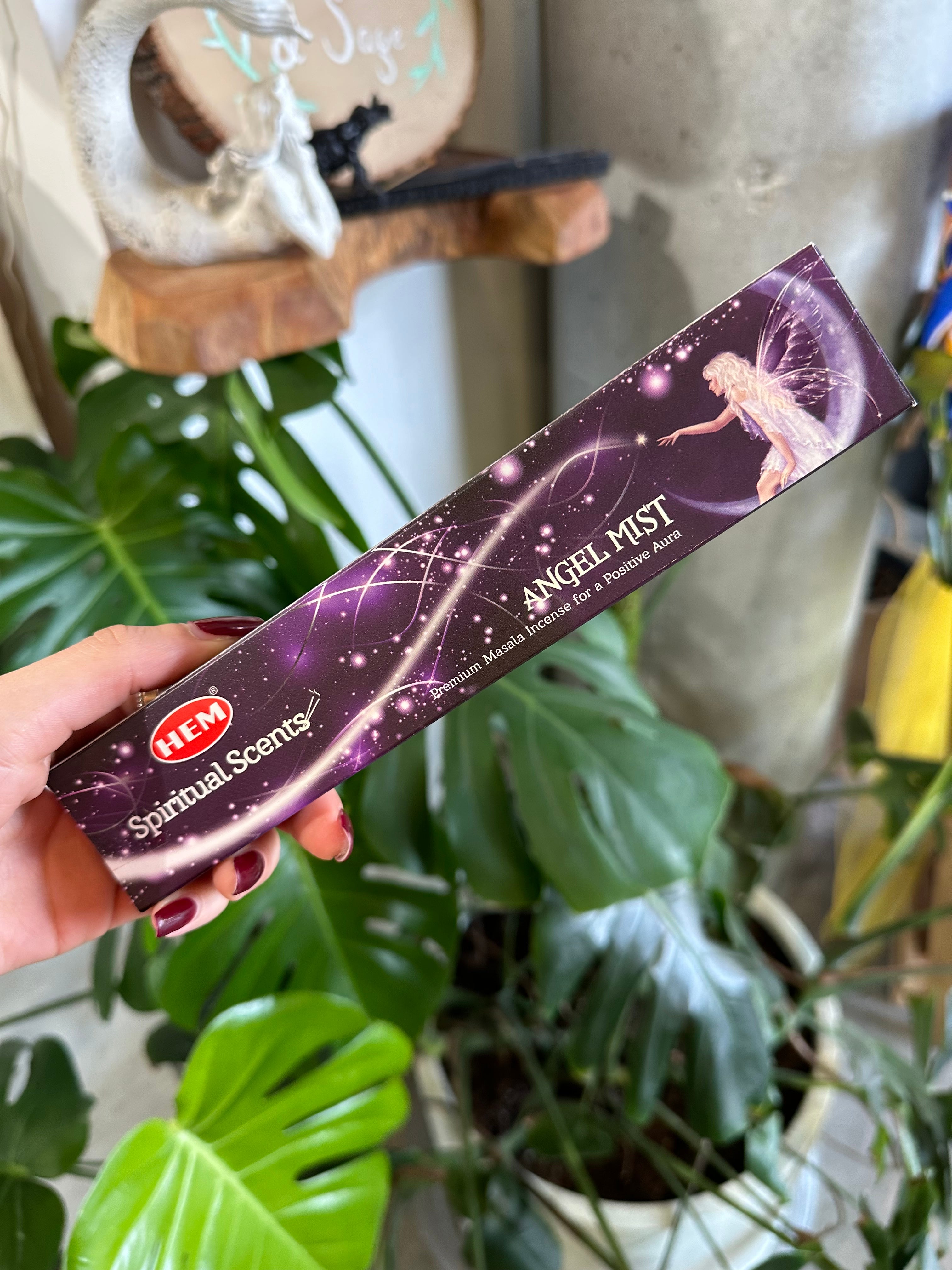 Angel Mist Incense HEM – Moonlight And Sage Shop