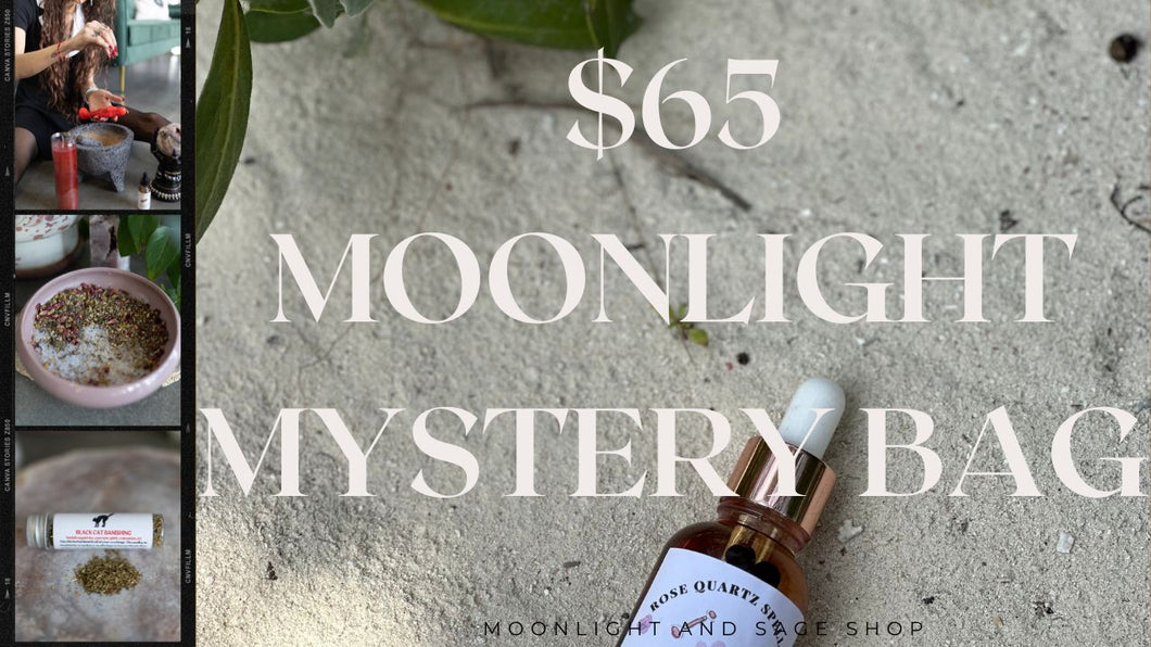 $65 Moonlight Mystery Witchcraft Bag