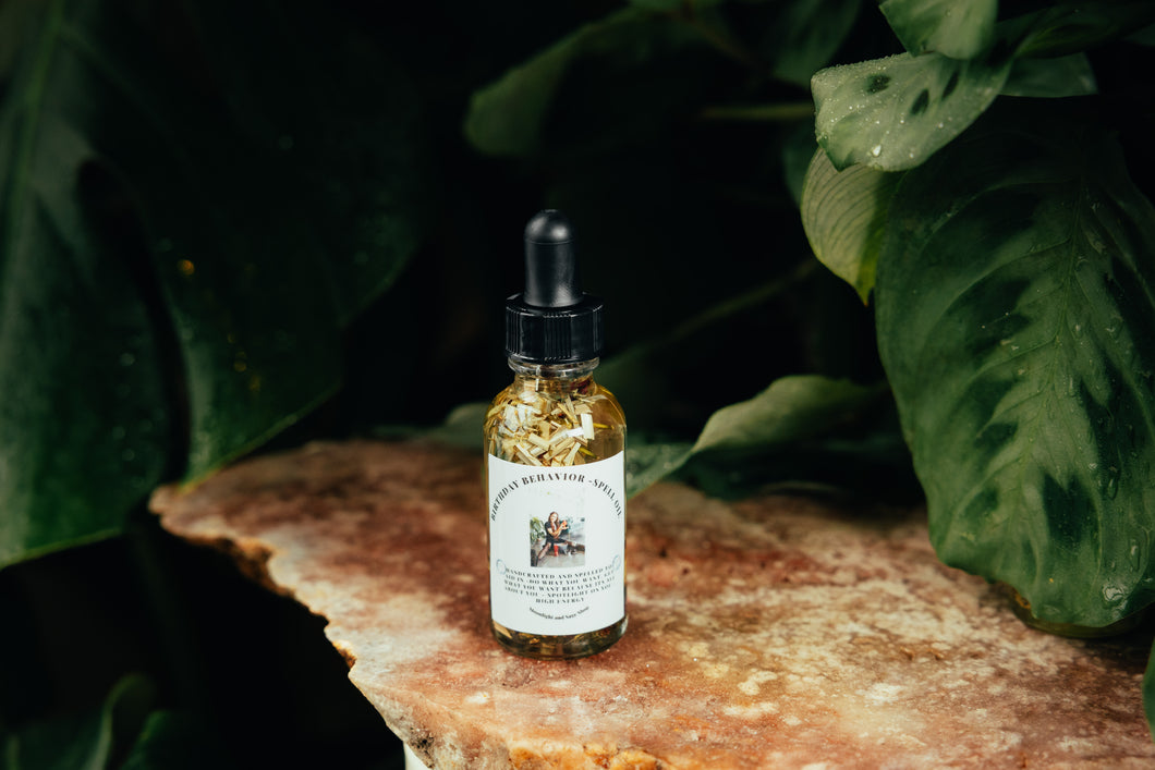 Birthday Behavior Ritual Oil