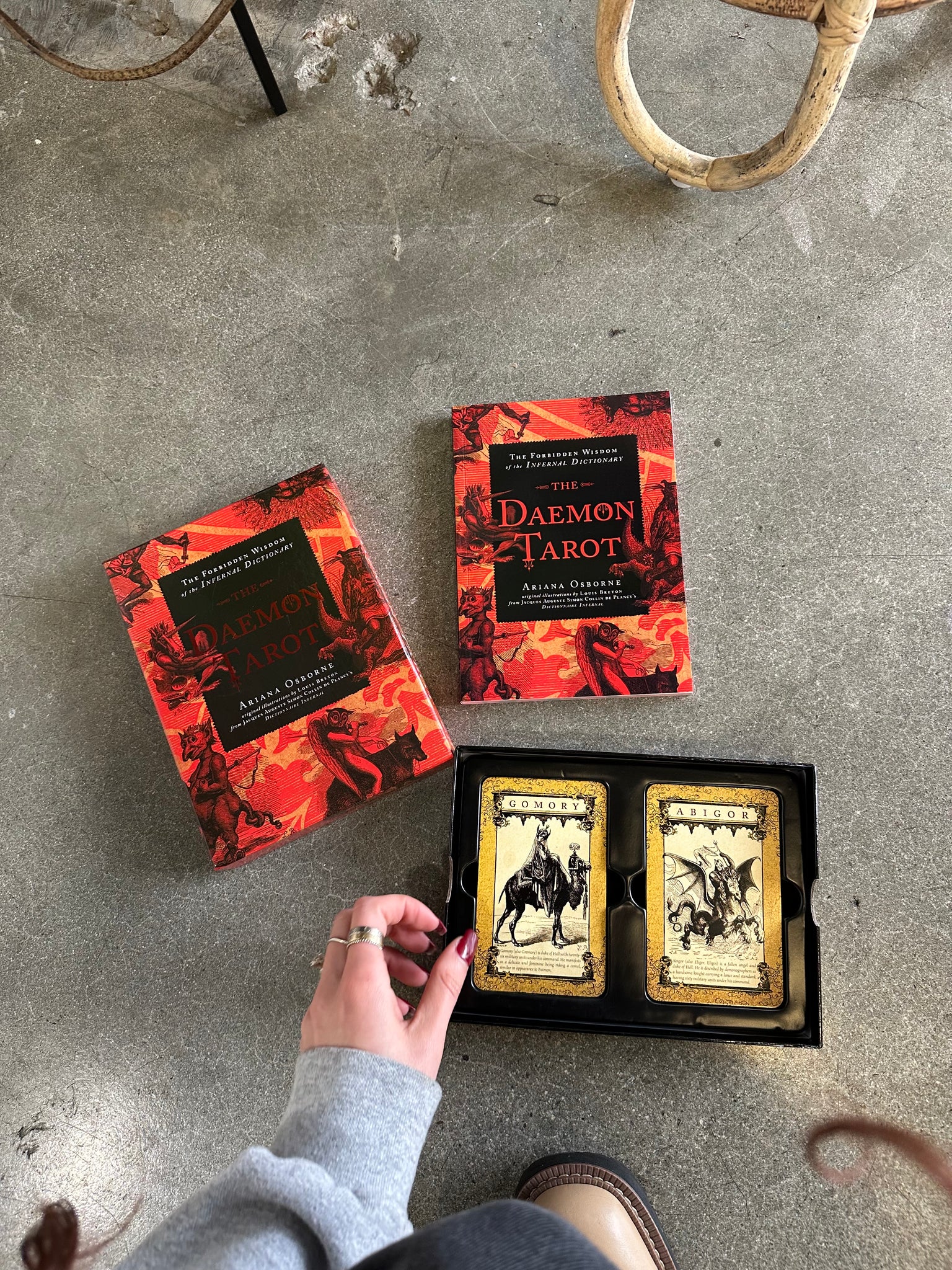 Dictionary Daemon The Daemon Tarot: The Forbidden Wisdom of the Infernal Dictionary ...