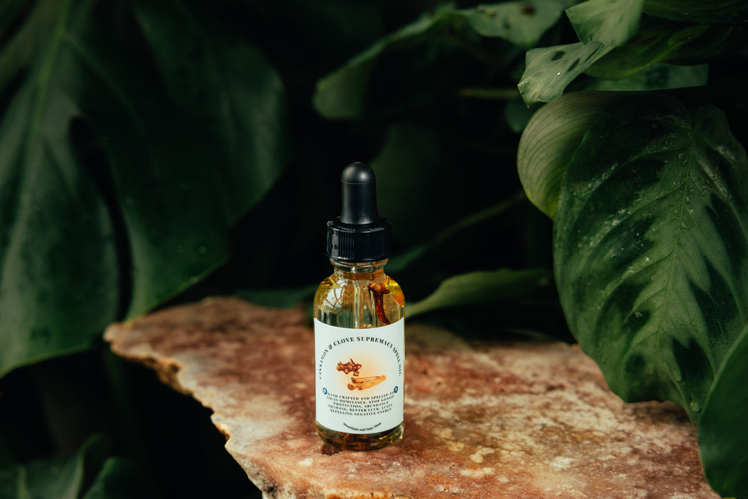 Cinnamon and Clove Supremacy Spell Oil