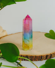 Load image into Gallery viewer, Rainbow Aura Quartz Crystal Point - Long
