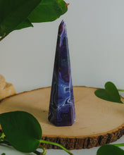 Load image into Gallery viewer, Purple Agate Tower
