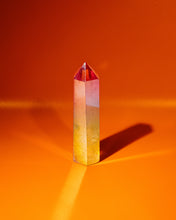 Load image into Gallery viewer, Rainbow Aura Quartz Crystal Point - Long
