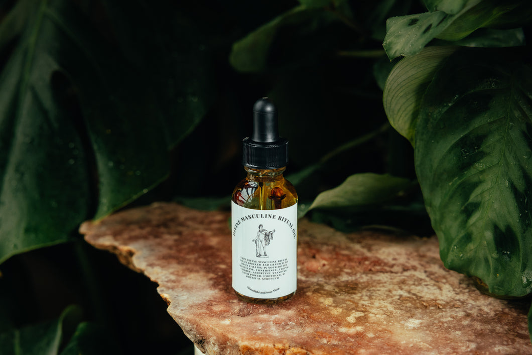 Divine Masculine Ritual Spell Oil