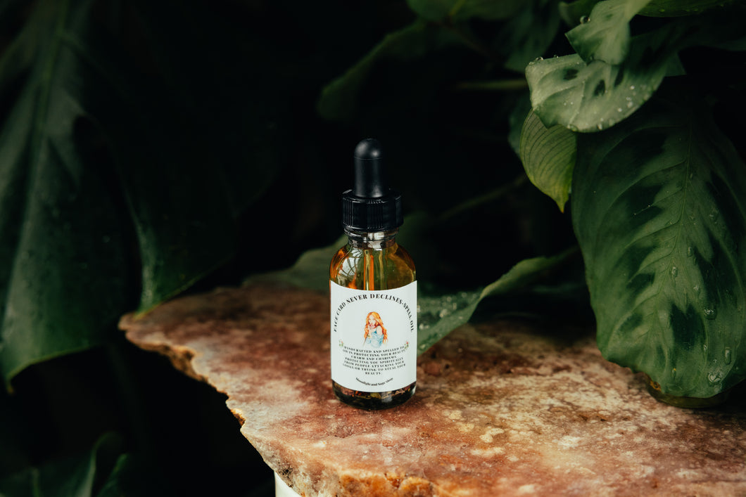 Face Card NEVER Declines Ritual Spell Oil