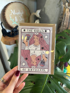The Queen of Birthdays - Sister Paper Co. Greeting Card