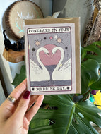 Congrats on Your Wedding Day  - Sister Paper Co. Greeting Card