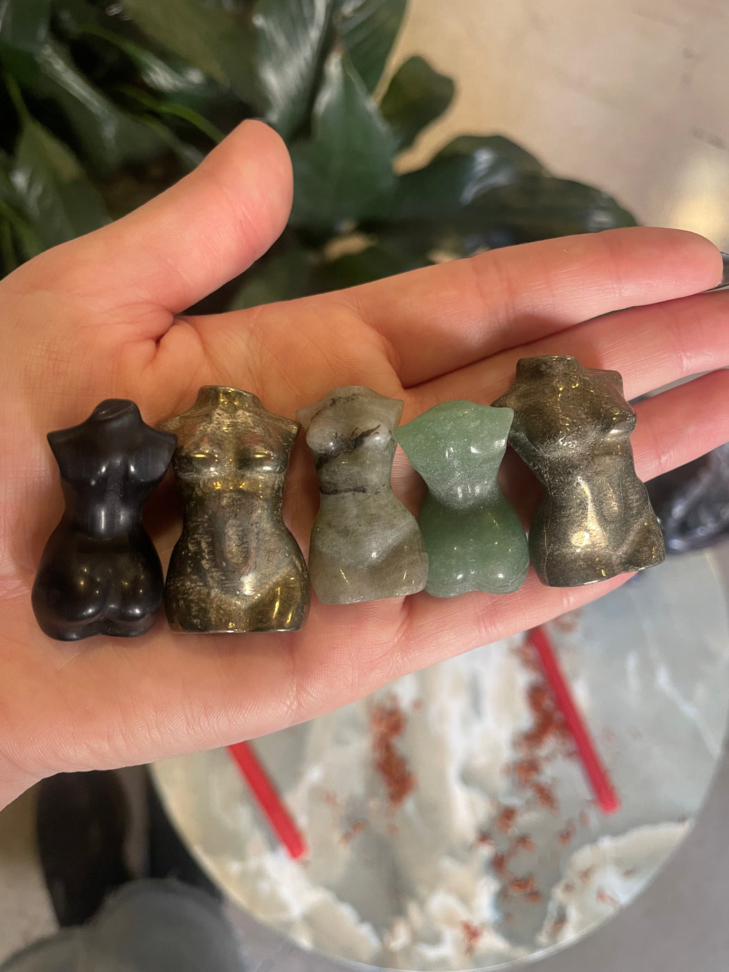 Intuitively Picked Crystal Goddess  Body - Extra Small
