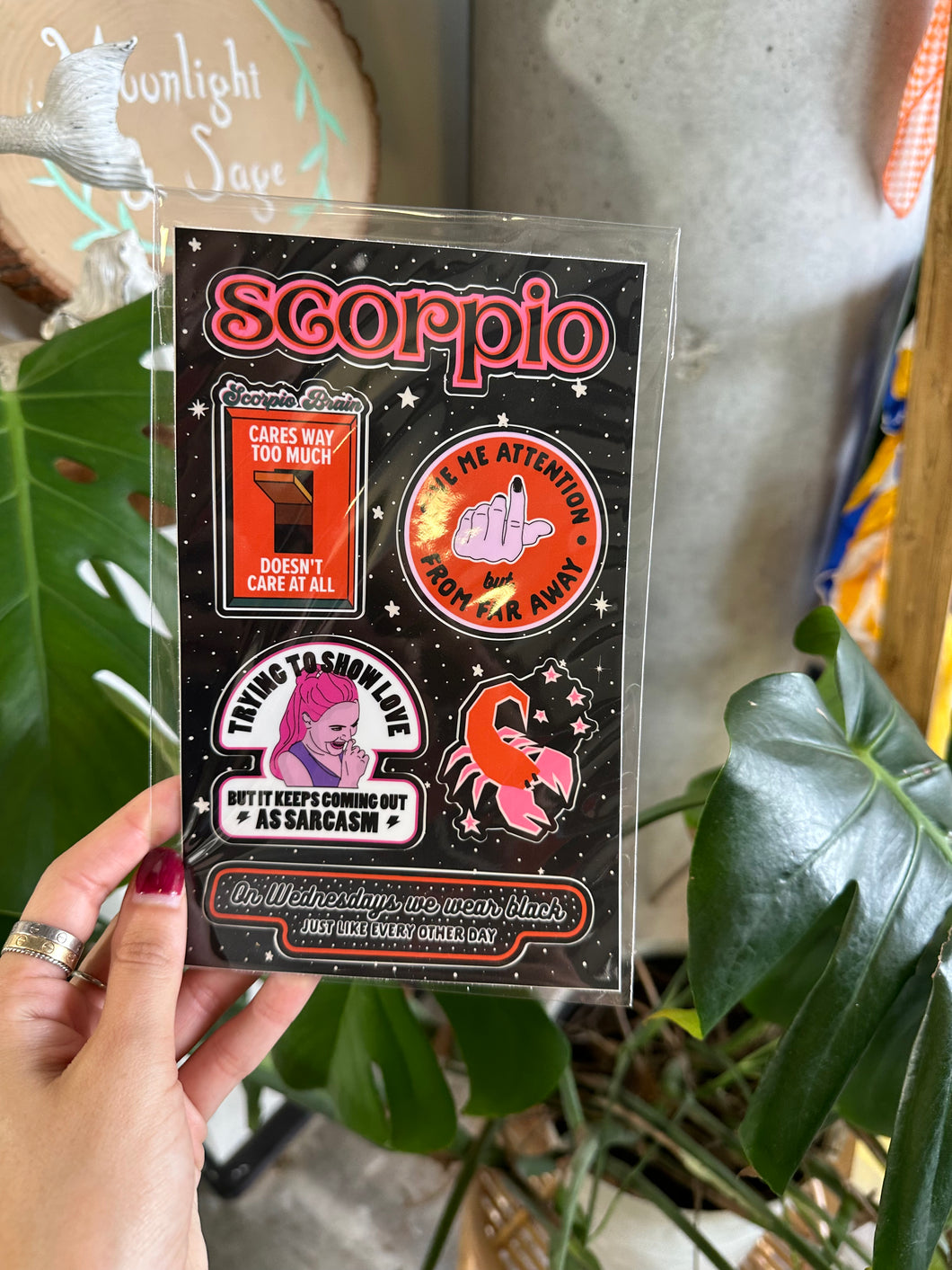 Scorpio Sticker Sheet Pack
