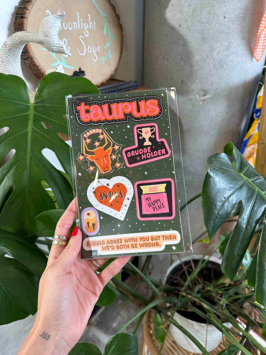 Taurus Sticker Sheet Pack