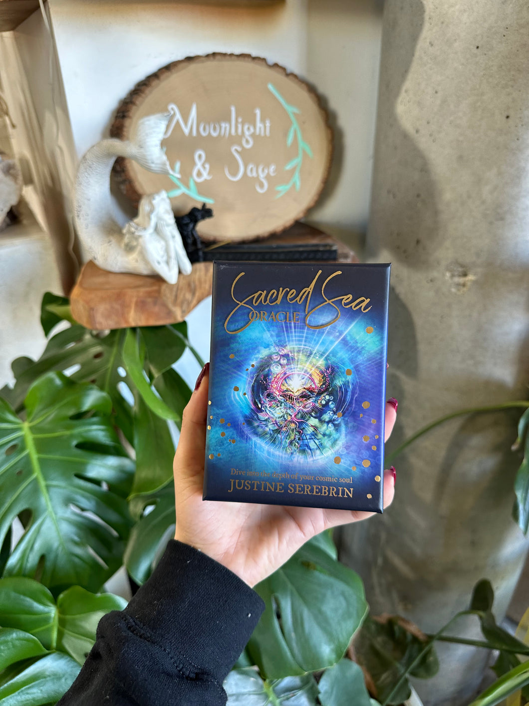 Sacred Sea Oracle: Divine into the Depth of Your Cosmic Soul 36 Full-Color Cards and 96-Page Guidebook